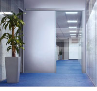Self-Closing Sliding Glass Door